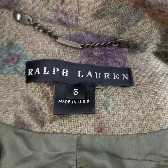 Ralph Lauren Vintage Lambswool Blazer Black Label 6 - Picture 7 of 12